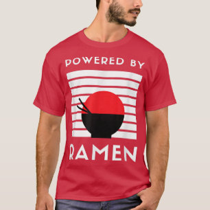Powered Ramen - Japanese Food Noodle Love Anime T-shirt