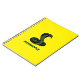 Powerful Cobra Spiral Notebook – Strength & Focus Notitieboek (Linkerzijde)