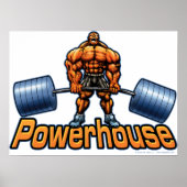 Powerhouse Deadlift Poster (Voorkant)