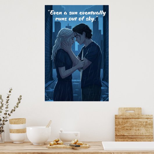 Powerless Book Quote Poster (Cuisine)