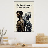 Powerless Book Quote Poster (Cuisine)