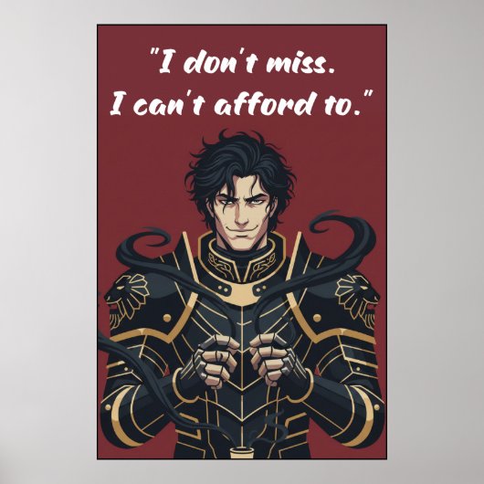 Powerless Book Quote Poster (Devant)