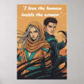 Powerless Book Quote Poster (Devant)