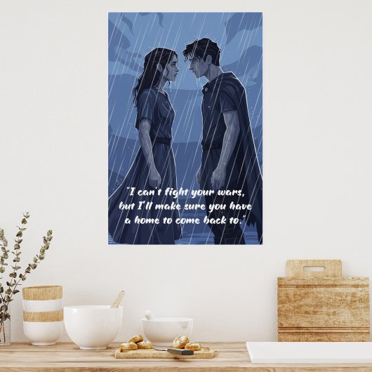 Powerless Book Quote Poster (Cuisine)