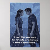 Powerless Book Quote Poster (Devant)