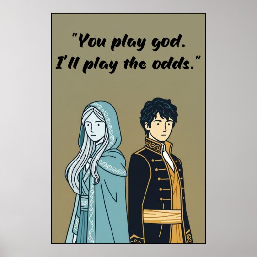 Powerless Book Quote Poster  (Devant)