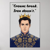 Powerless Book Quote Poster (Devant)