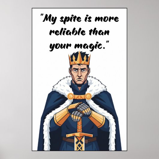 Powerless Book Quote Poster (Devant)