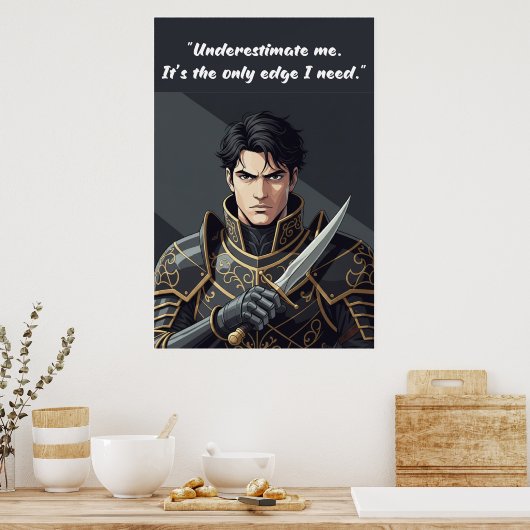 Powerless Book Quote Poster (Cuisine)