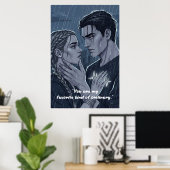 Powerless Book Quote Poster (Bureau à domicile)