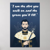 Powerless Book Quote Poster (Devant)