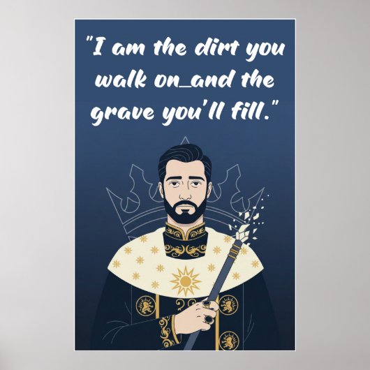 Powerless Book Quote Poster (Voorkant)