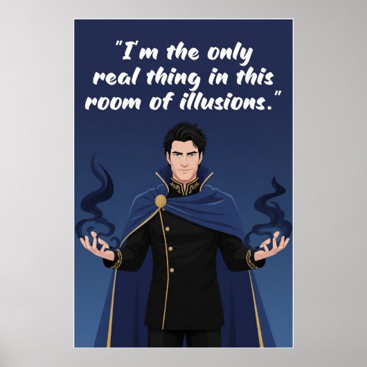 Powerless Book Quote Poster (Devant)