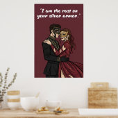 Powerless Book Quote Poster – I Am the Rust on You (Keuken)