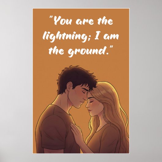 Powerless Quote Poster (Voorkant)