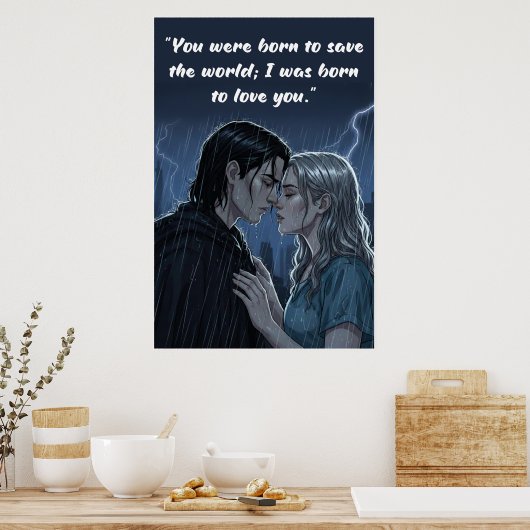 Powerless Quote Poster (Cuisine)