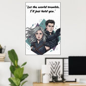 Powerless Quote Poster (Bureau à domicile)