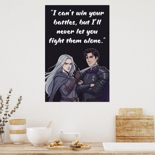 Powerless Quote Poster (Cuisine)