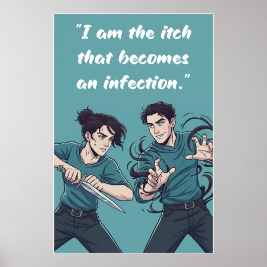 Powerless Quote Poster (Voorkant)