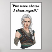 Powerless Quote Poster (Devant)