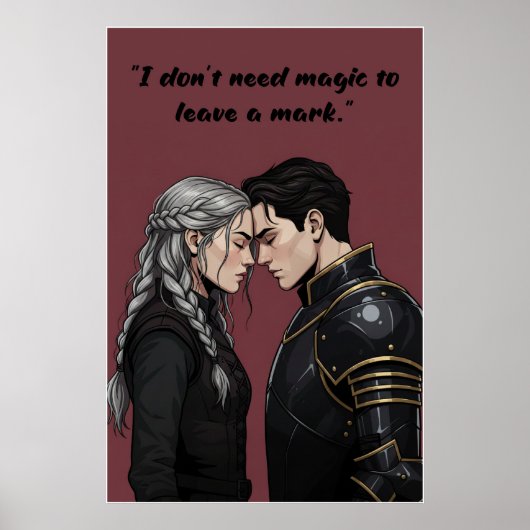 Powerless Quote Poster (Voorkant)