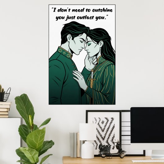 Powerless Quote Poster (Bureau à domicile)