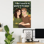 Powerless Quote Poster (Thuiskantoor)