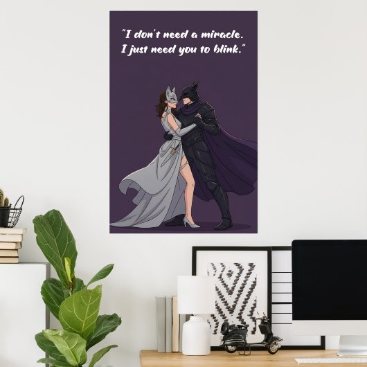 Powerless Quote Poster (Bureau à domicile)