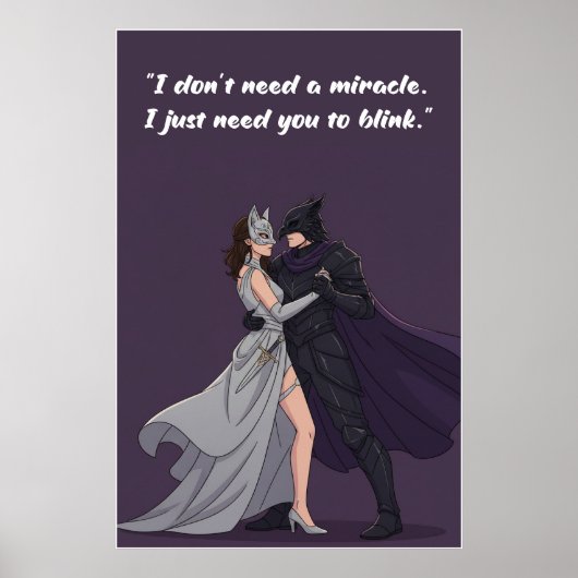 Powerless Quote Poster (Voorkant)