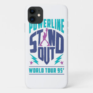 powerline over wereld iPhone 11 hoesje