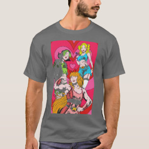 Powerpuff DAMES Meisjes Power Puff 2000s cartoons T-shirt