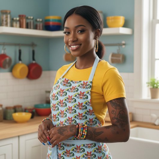 powerpuff girls apron schort