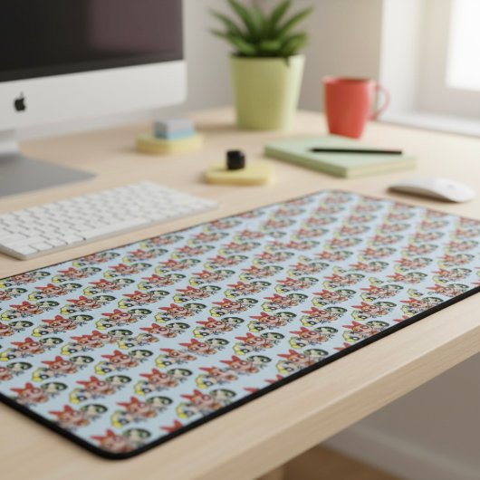 powerpuff girls Desk Mat