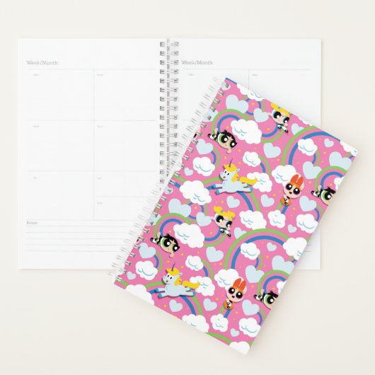 Powerpuff Girls & Donny Rainbow Motif (Devant avec enveloppe)