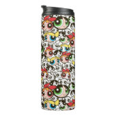 Powerpuff Girls Face Pattern Thermosbeker (Geroteerd rechts)