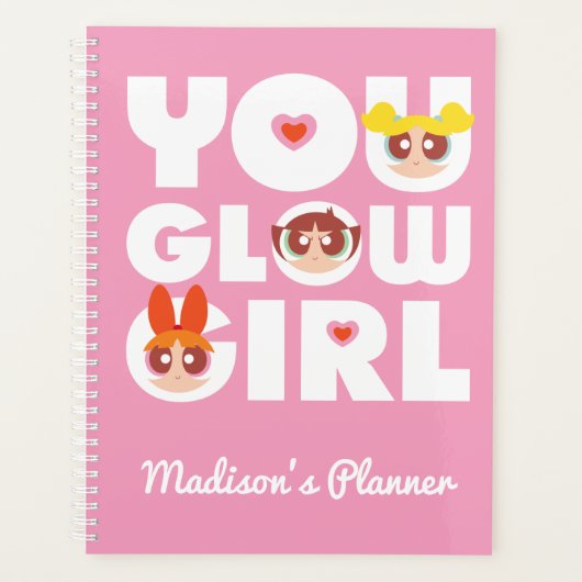 Powerpuff Girls: Je gloeit meisje Planner (Voorkant)