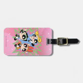 Powerpuff Girls Powfactor Bagagelabel (Voorkant horizontaal)