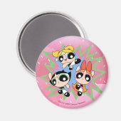 Powerpuff Girls Powfactor Magneet (Voorkant / Achterkant)