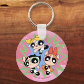 Powerpuff Girls Powfactor Sleutelhanger (Voorkant)