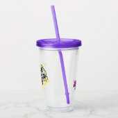 Powerpuff Girls-regel Acryl Drinkbeker (Links)