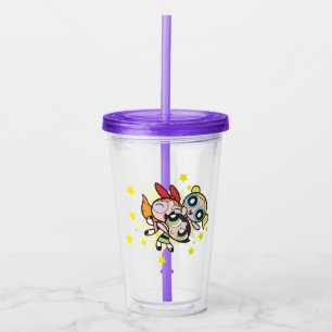 Powerpuff Girls-regel Acryl Drinkbeker