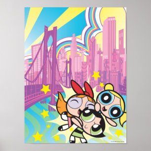 Powerpuff Girls-regel Poster