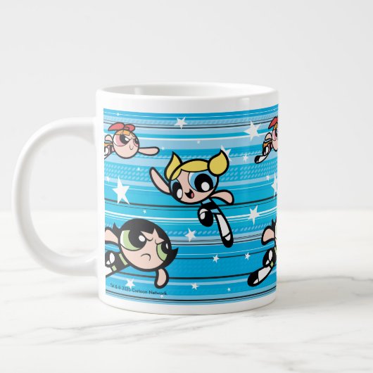 Powerpuff Girls Star Pattern Extra Grote Beker (Links)