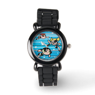 Powerpuff Girls Star Pattern Horloge
