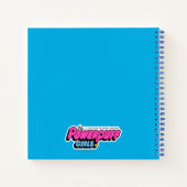 Powerpuff Girls Star Pattern Notitieboek (Achterkant)
