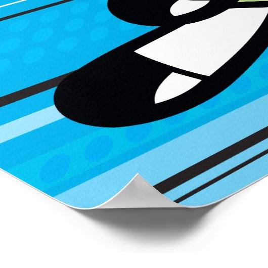 Powerpuff Girls Star Pattern Poster (Hoek)