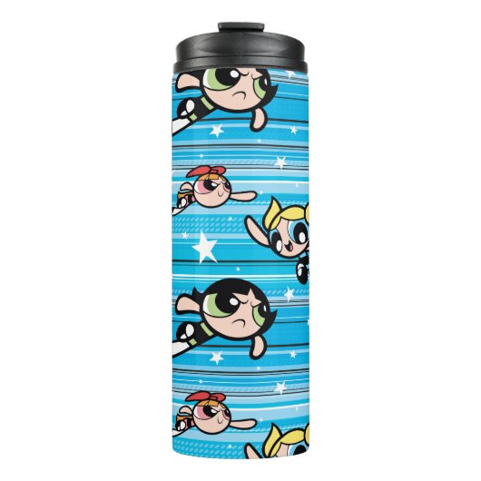 Powerpuff Girls Star Pattern Thermosbeker (Voorkant)