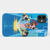 Powerpuff Girls starten in de lucht Case-Mate iPhone Case (Achterkant (horizontaal))