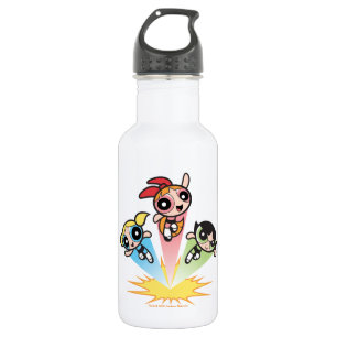 Powerpuff Girls starten in de lucht Waterfles