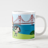 Powerpuff Girls Super Fierce Extra Grote Beker (Rechts)